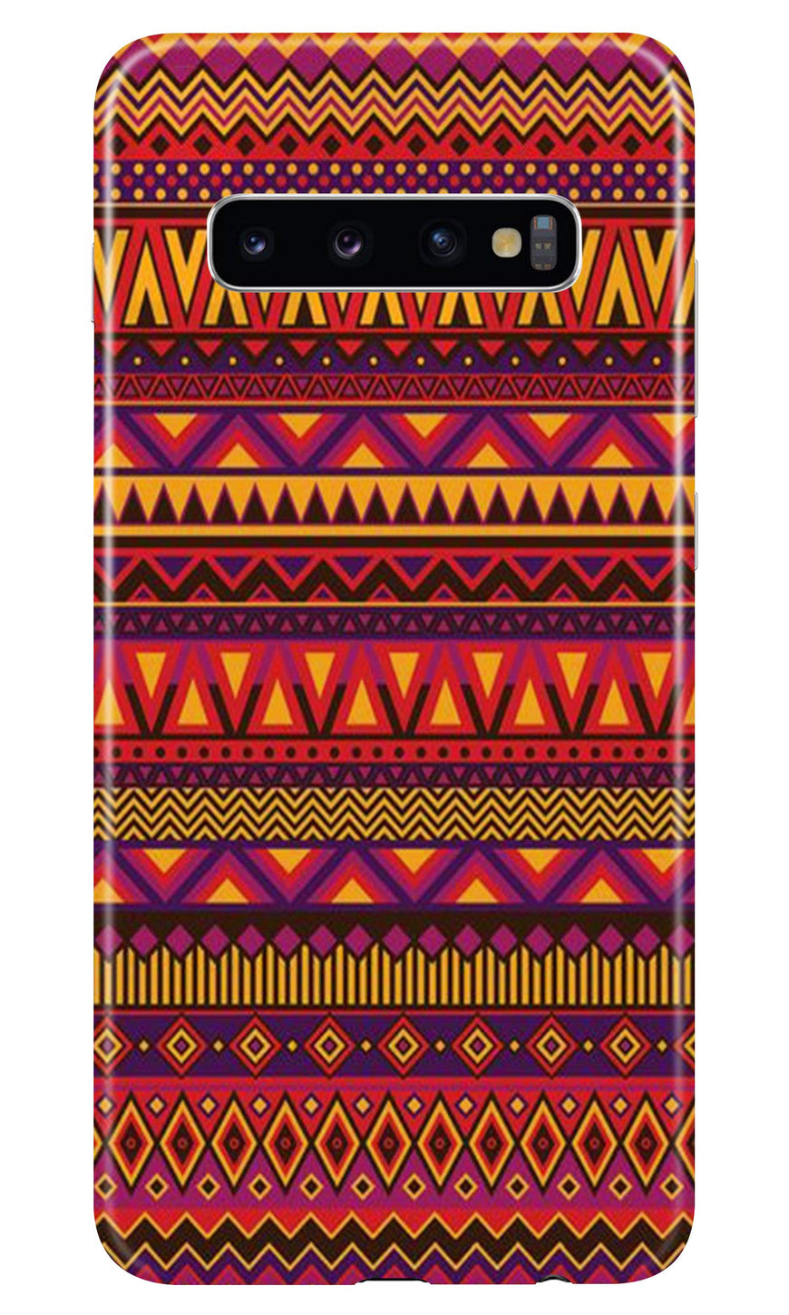 Zigzag line pattern2 Case for Samsung Galaxy S10 Plus