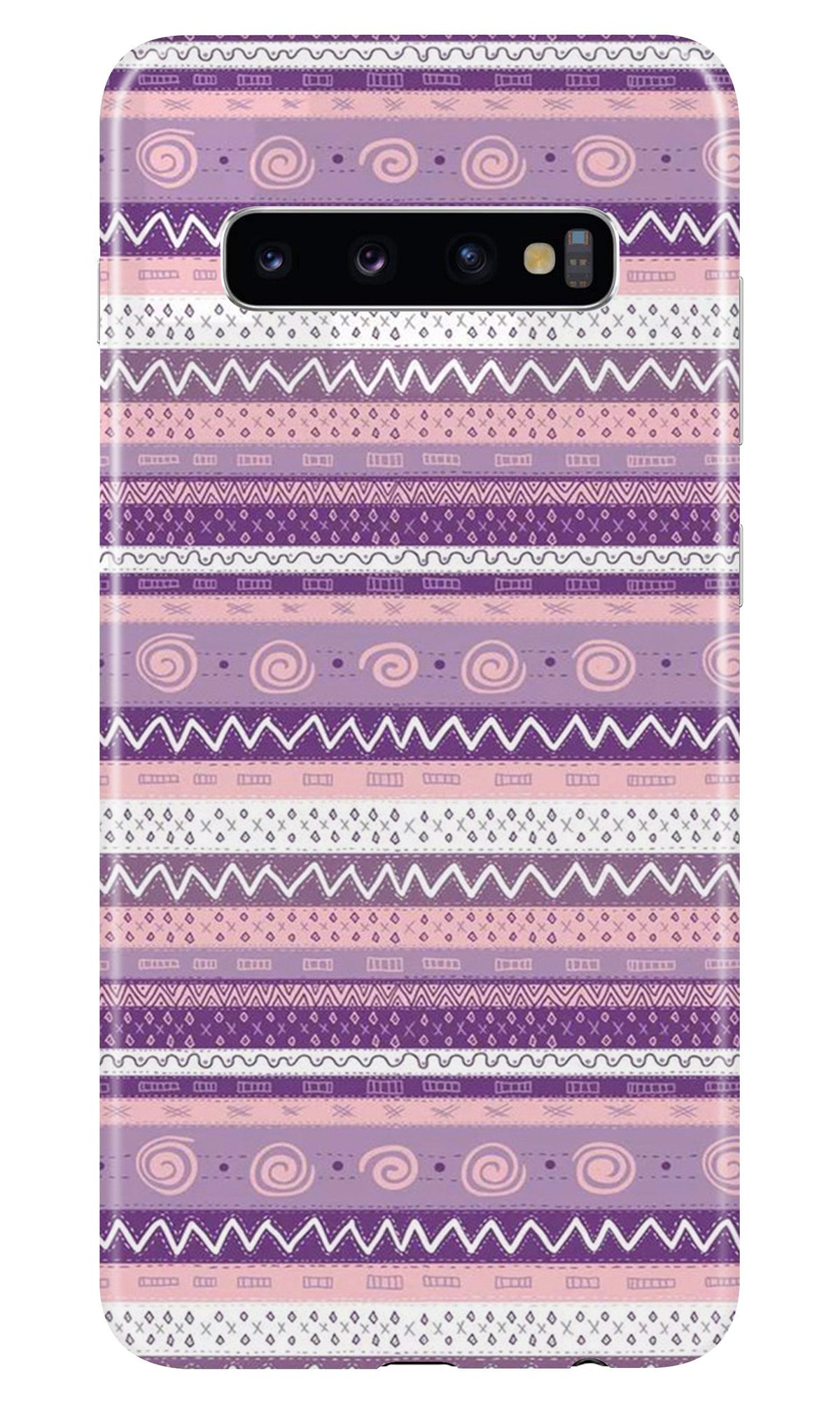 Zigzag line pattern3 Case for Samsung Galaxy S10