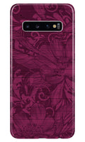 Purple Backround Case for Samsung Galaxy S10