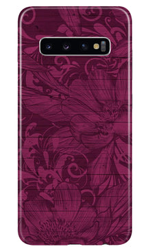Purple Backround Mobile Back Case for Samsung Galaxy S10 Plus (Design - 22)