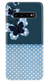White dots Butterfly Case for Samsung Galaxy S10 Plus