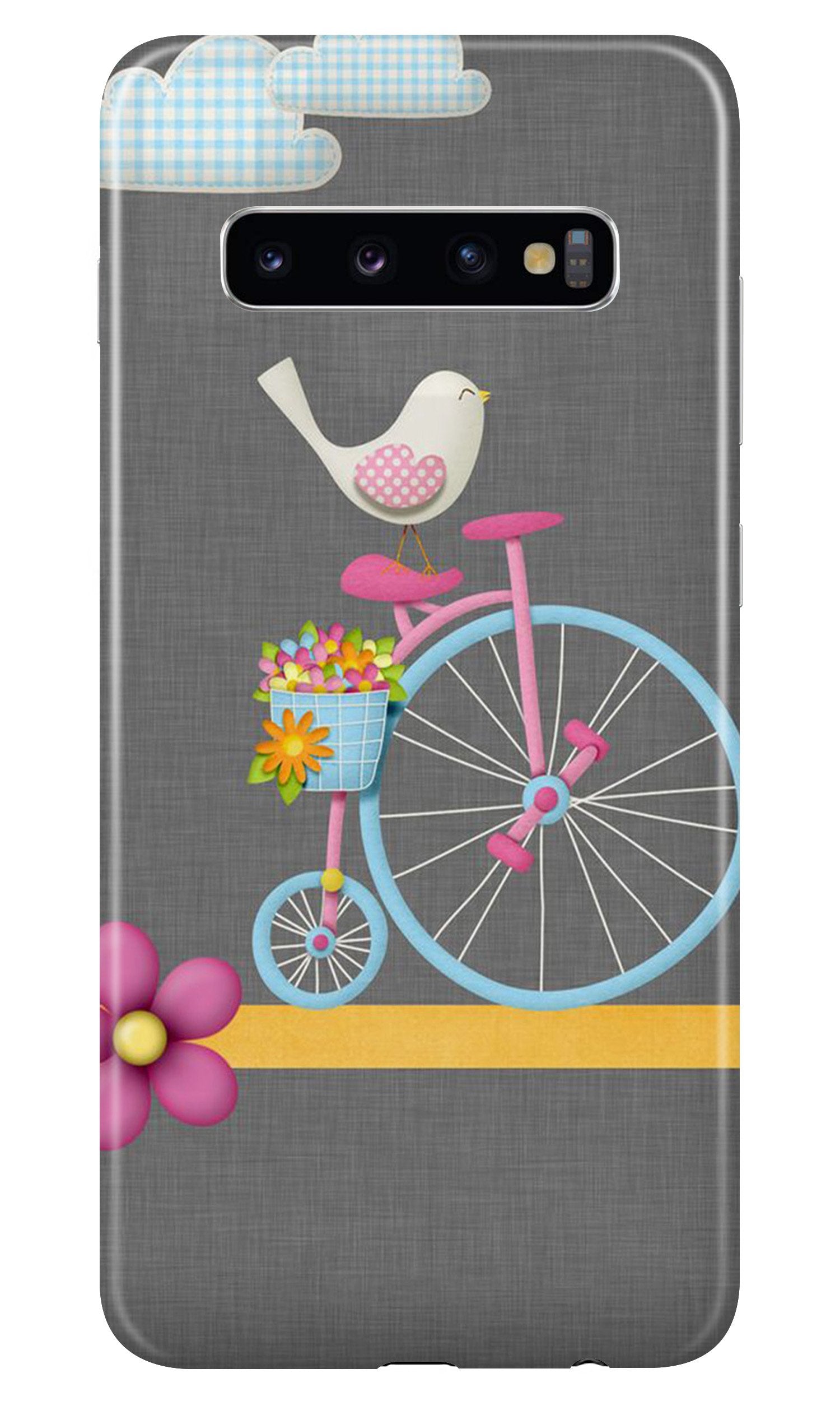Sparron with cycle Case for Samsung Galaxy S10 Plus