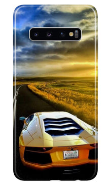 Car lovers Mobile Back Case for Samsung Galaxy S10 (Design - 46)