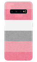 Pink white pattern Case for Samsung Galaxy S10