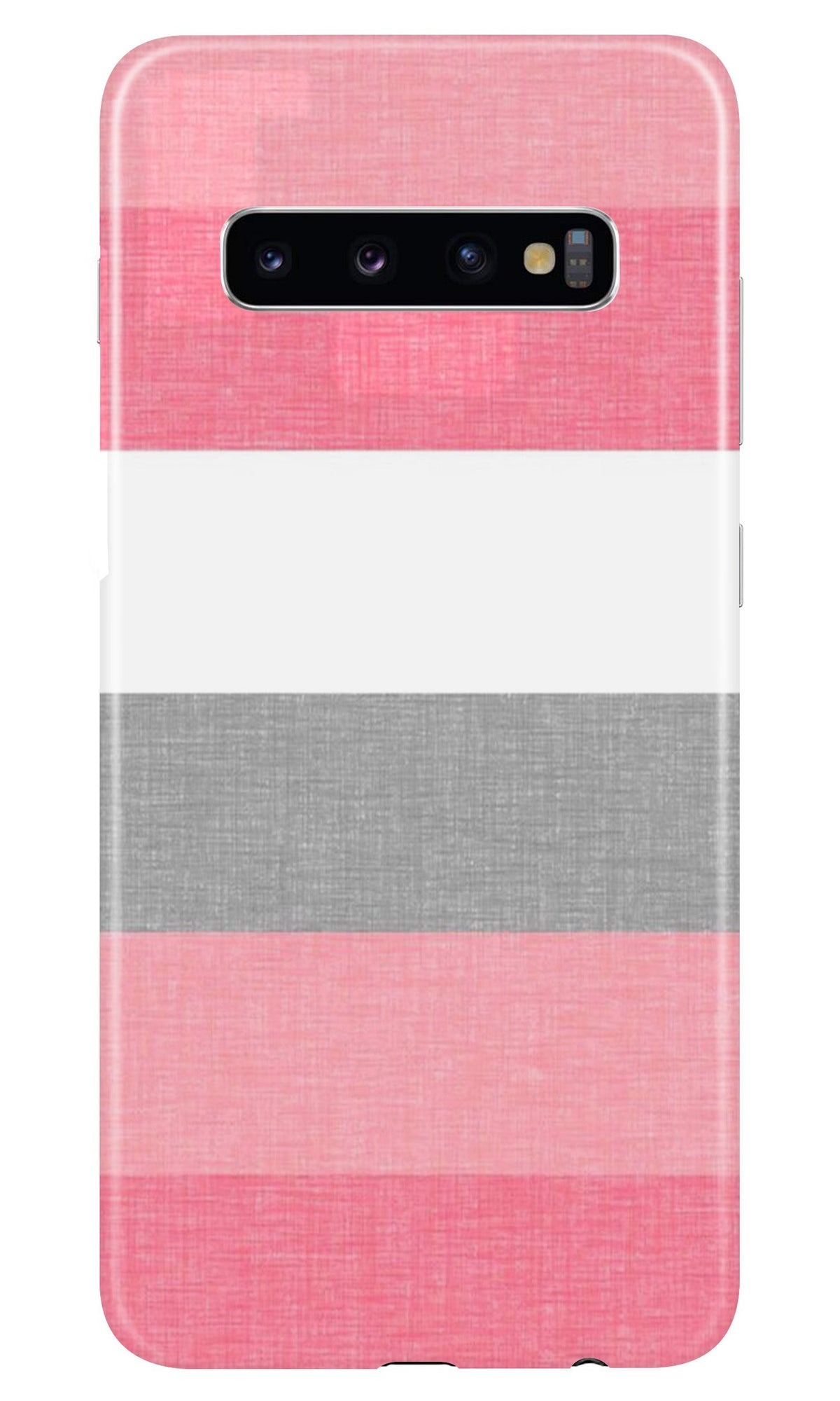 Pink white pattern Case for Samsung Galaxy S10