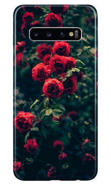 Red Rose Mobile Back Case for Samsung Galaxy S10 (Design - 66)