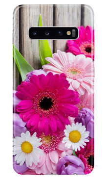 Coloful Daisy2 Mobile Back Case for Samsung Galaxy S10 (Design - 76)
