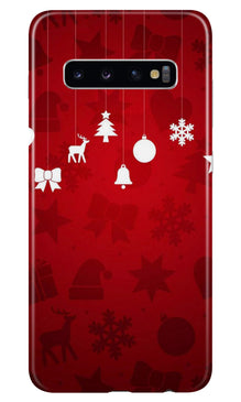 Christmas Mobile Back Case for Samsung Galaxy S10 (Design - 78)