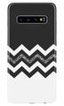 Black white Pattern2Case for Samsung Galaxy S10
