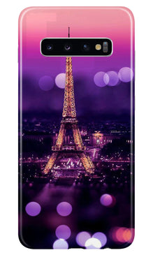 Eiffel Tower Mobile Back Case for Samsung Galaxy S10 (Design - 86)