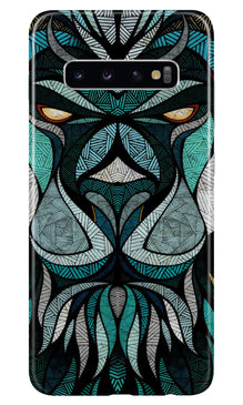 Lion Mobile Back Case for Samsung Galaxy S10 Plus (Design - 97)