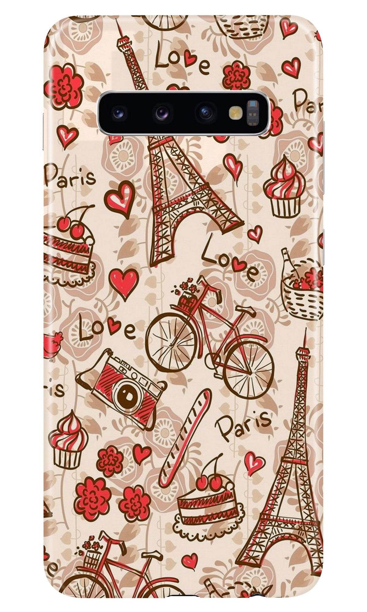 Love Paris Case for Samsung Galaxy S10  (Design - 103)