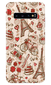 Love Paris Mobile Back Case for Samsung Galaxy S10 Plus  (Design - 103) (Design - 103)