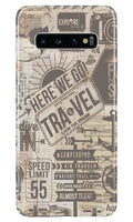Travel Case for Samsung Galaxy S10  (Design - 104)
