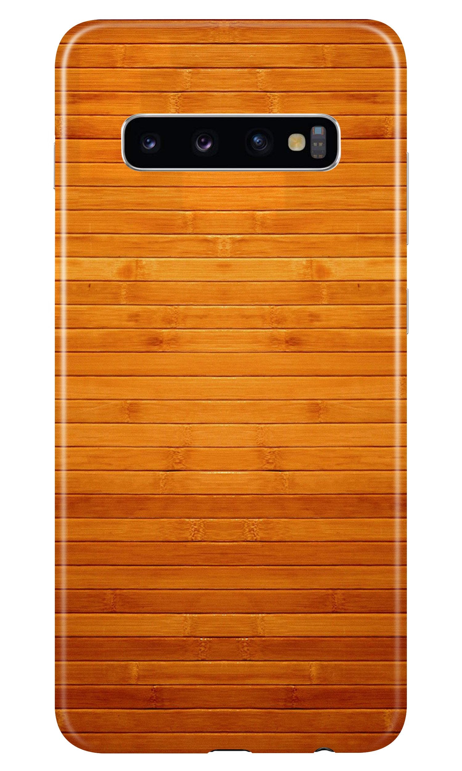 Wooden Look Case for Samsung Galaxy S10(Design - 111)