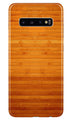 Wooden Look Case for Samsung Galaxy S10  (Design - 111)