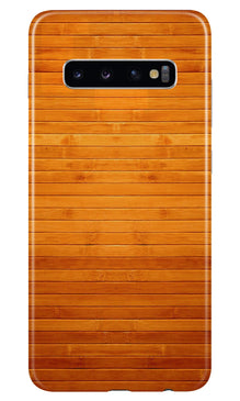 Wooden Look Mobile Back Case for Samsung Galaxy S10 Plus  (Design - 111) (Design - 111)