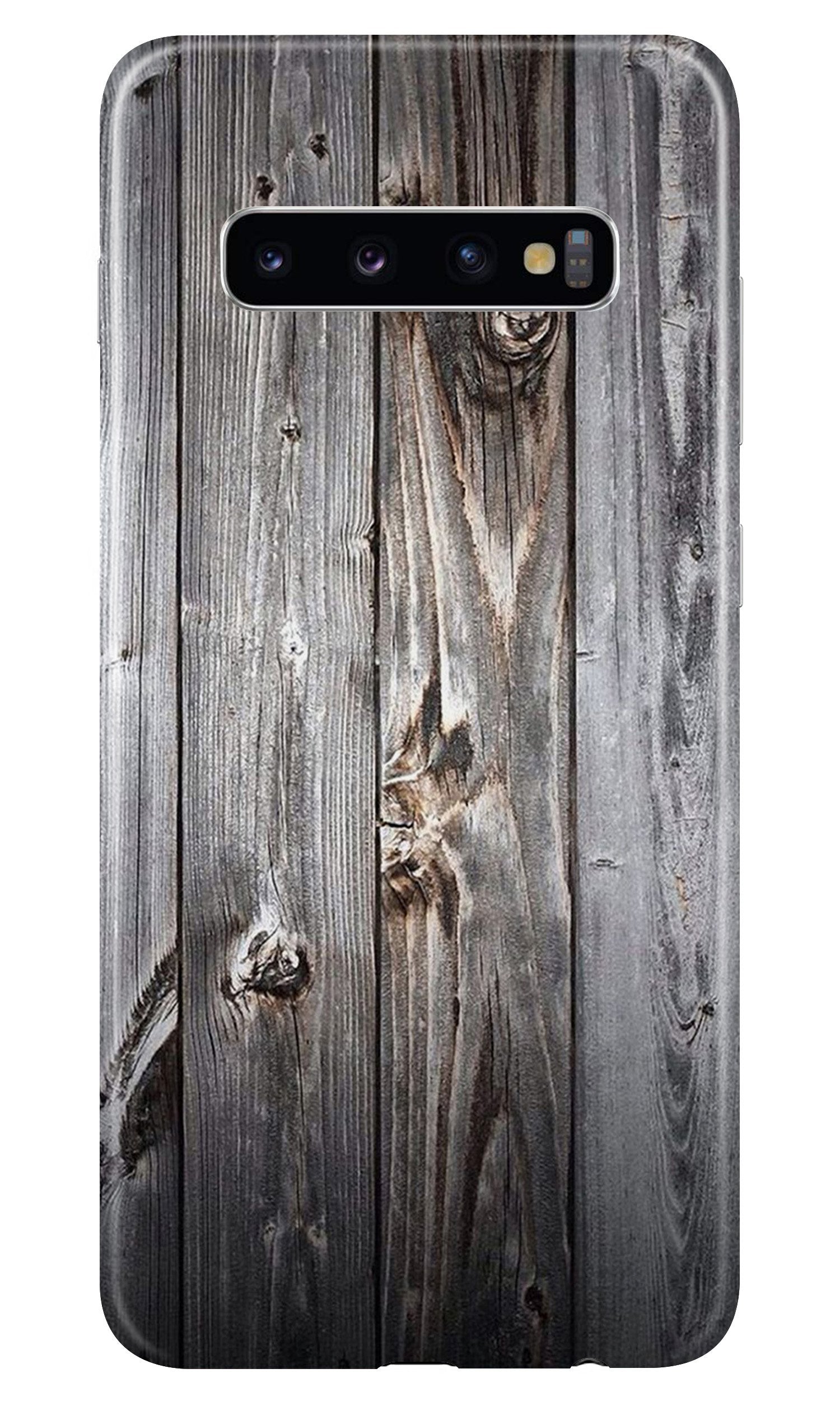 Wooden Look Case for Samsung Galaxy S10  (Design - 114)