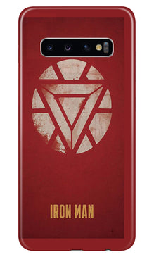 Iron Man Superhero Mobile Back Case for Samsung Galaxy S10 Plus  (Design - 115) (Design - 115)
