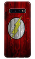 Flash Superhero Case for Samsung Galaxy S10  (Design - 116)
