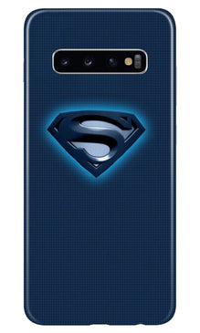 Superman Superhero Mobile Back Case for Samsung Galaxy S10 Plus  (Design - 117) (Design - 117)
