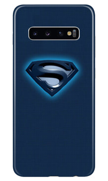 Superman Superhero Mobile Back Case for Samsung Galaxy S10  (Design - 117) (Design - 117)