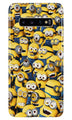 Minions Case for Samsung Galaxy S10  (Design - 126)