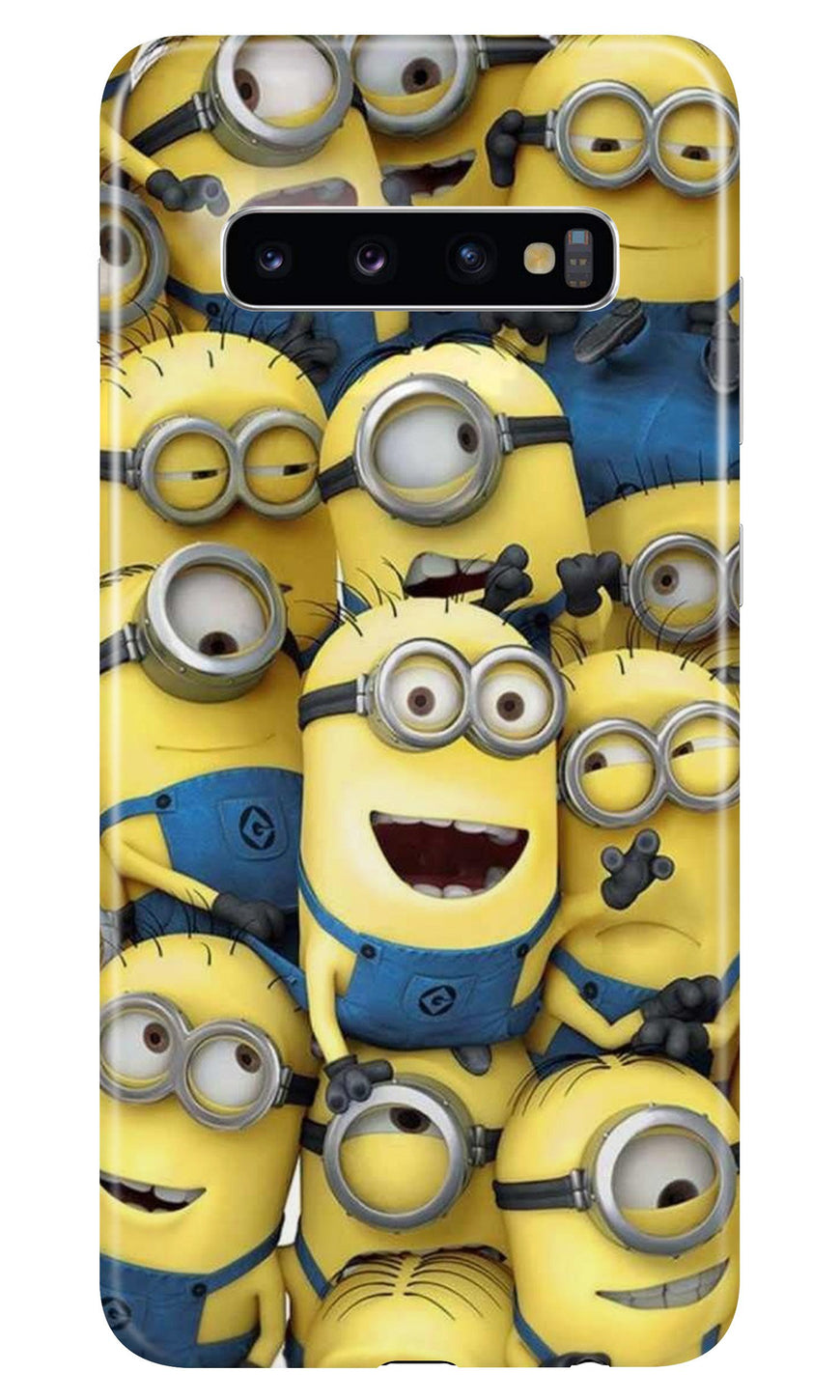 Minions Case for Samsung Galaxy S10  (Design - 127)