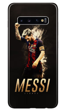 Messi Mobile Back Case for Samsung Galaxy S10  (Design - 163) (Design - 163)