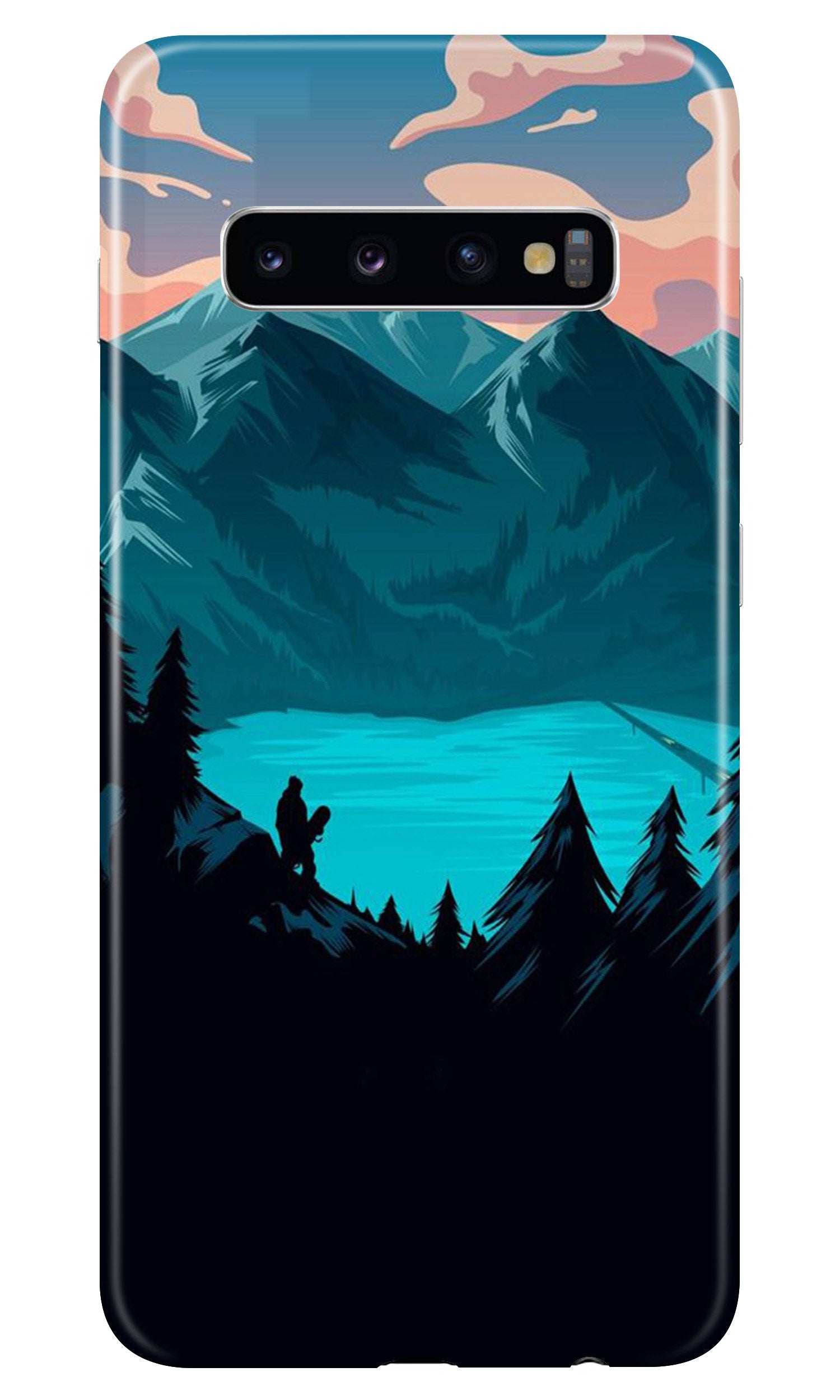 Mountains Case for Samsung Galaxy S10 Plus (Design - 186)