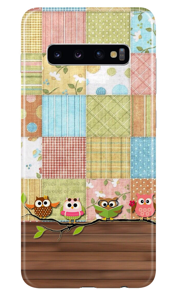 Owls Case for Samsung Galaxy S10 Plus (Design - 202)