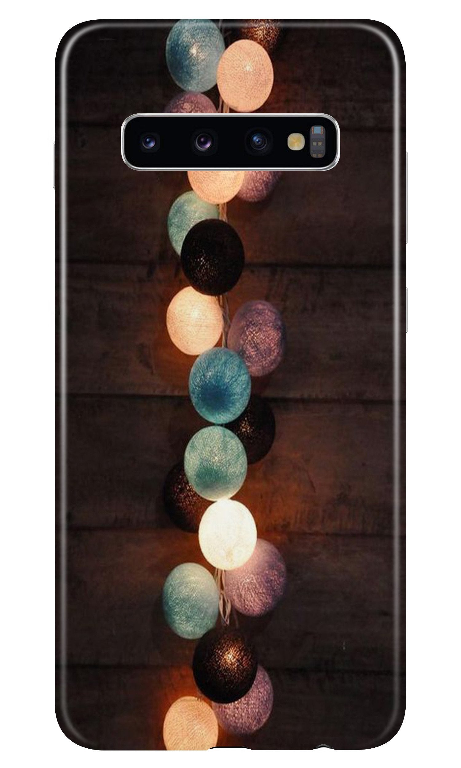 Party Lights Case for Samsung Galaxy S10 (Design No. 209)