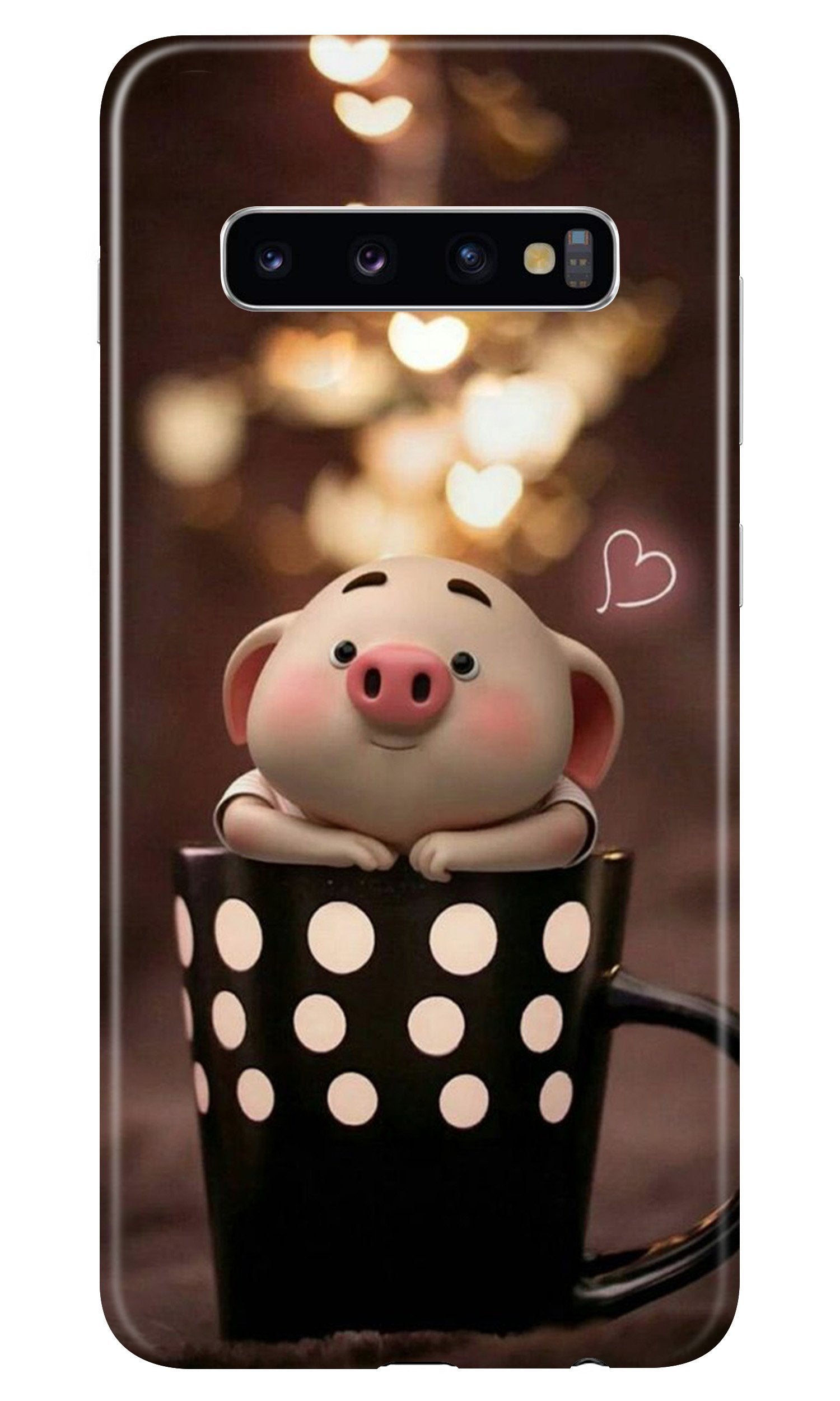 Cute Bunny Case for Samsung Galaxy S10 (Design No. 213)
