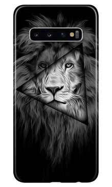 Lion Star Mobile Back Case for Samsung Galaxy S10 (Design - 226)