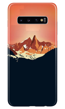 Mountains Mobile Back Case for Samsung Galaxy S10 Plus (Design - 227)