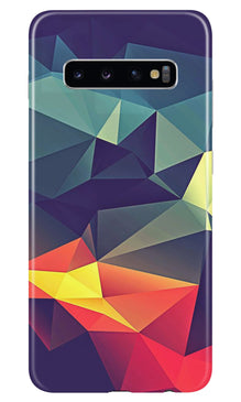 Modern Art Mobile Back Case for Samsung Galaxy S10 (Design - 232)