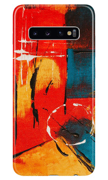 Modern Art Mobile Back Case for Samsung Galaxy S10 (Design - 239)