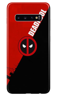Deadpool Mobile Back Case for Samsung Galaxy S10 (Design - 248)