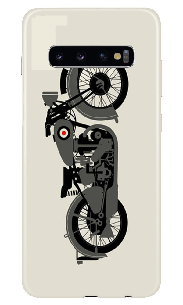 MotorCycle Case for Samsung Galaxy S10 Plus (Design No. 259)