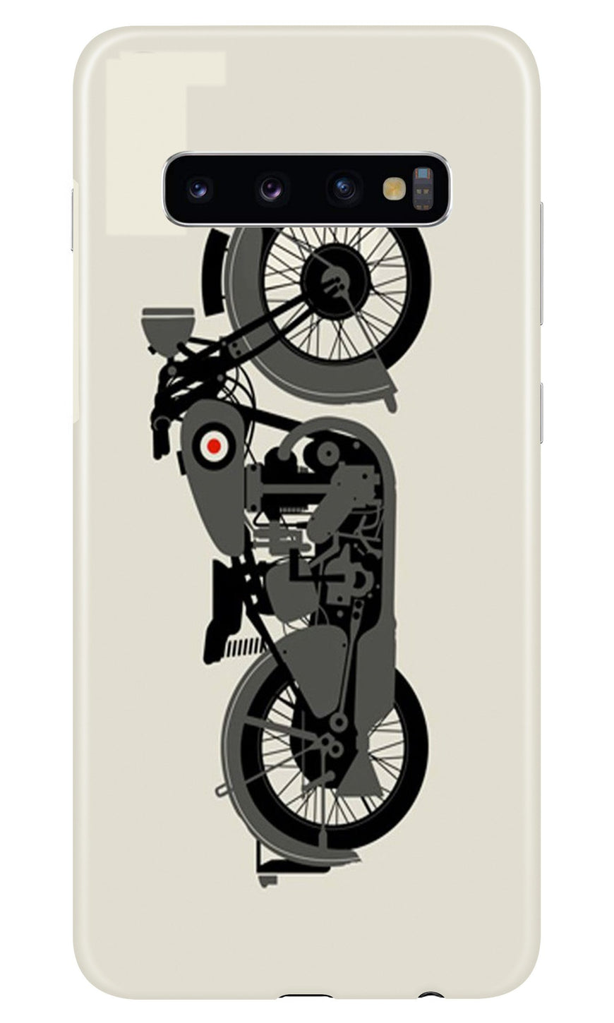 MotorCycle Case for Samsung Galaxy S10 (Design No. 259)