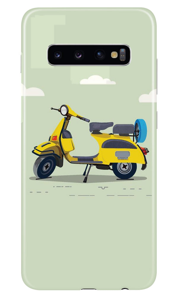 Vintage Scooter Case for Samsung Galaxy S10 (Design No. 260)