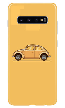 Vintage Car Mobile Back Case for Samsung Galaxy S10 (Design - 262)