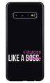 Like a Girl Boss Case for Samsung Galaxy S10 Plus (Design No. 265)