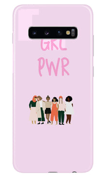 Girl Power Mobile Back Case for Samsung Galaxy S10 Plus (Design - 267)