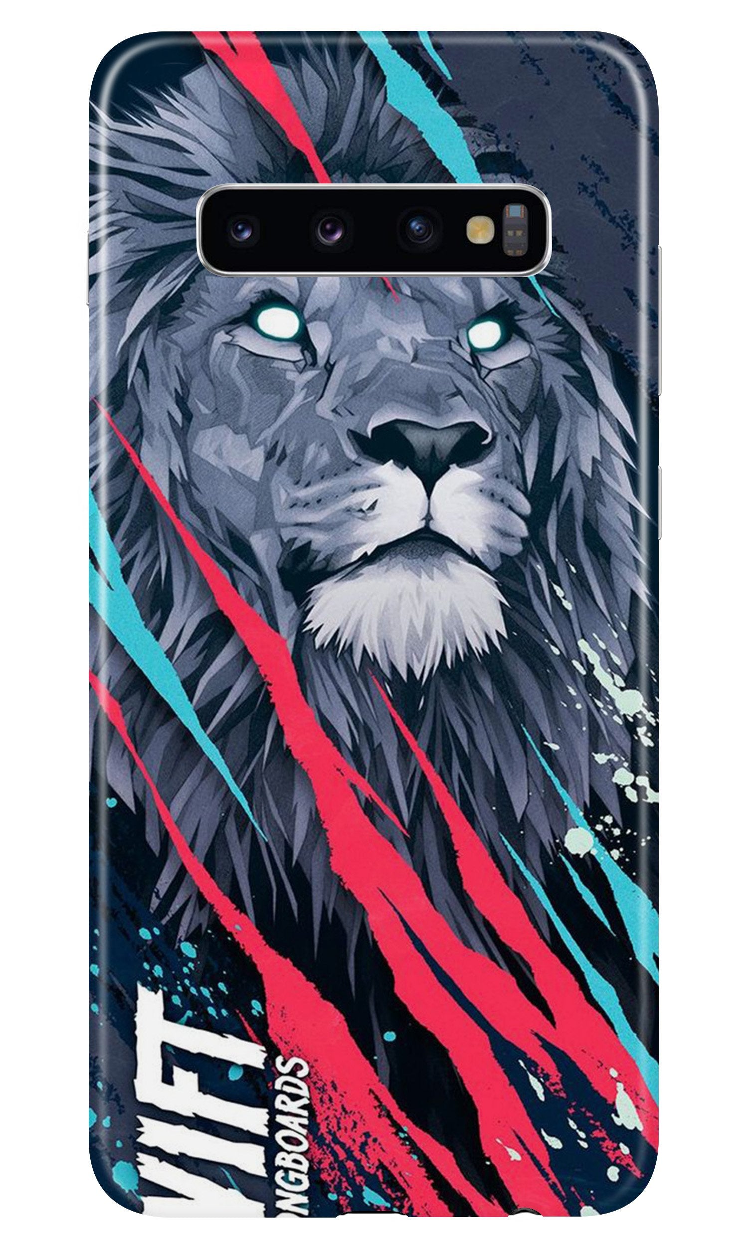 Lion Case for Samsung Galaxy S10 (Design No. 278)