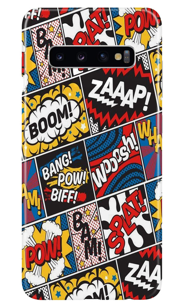 Boom Mobile Back Case for Samsung Galaxy S10  (Design - 302)