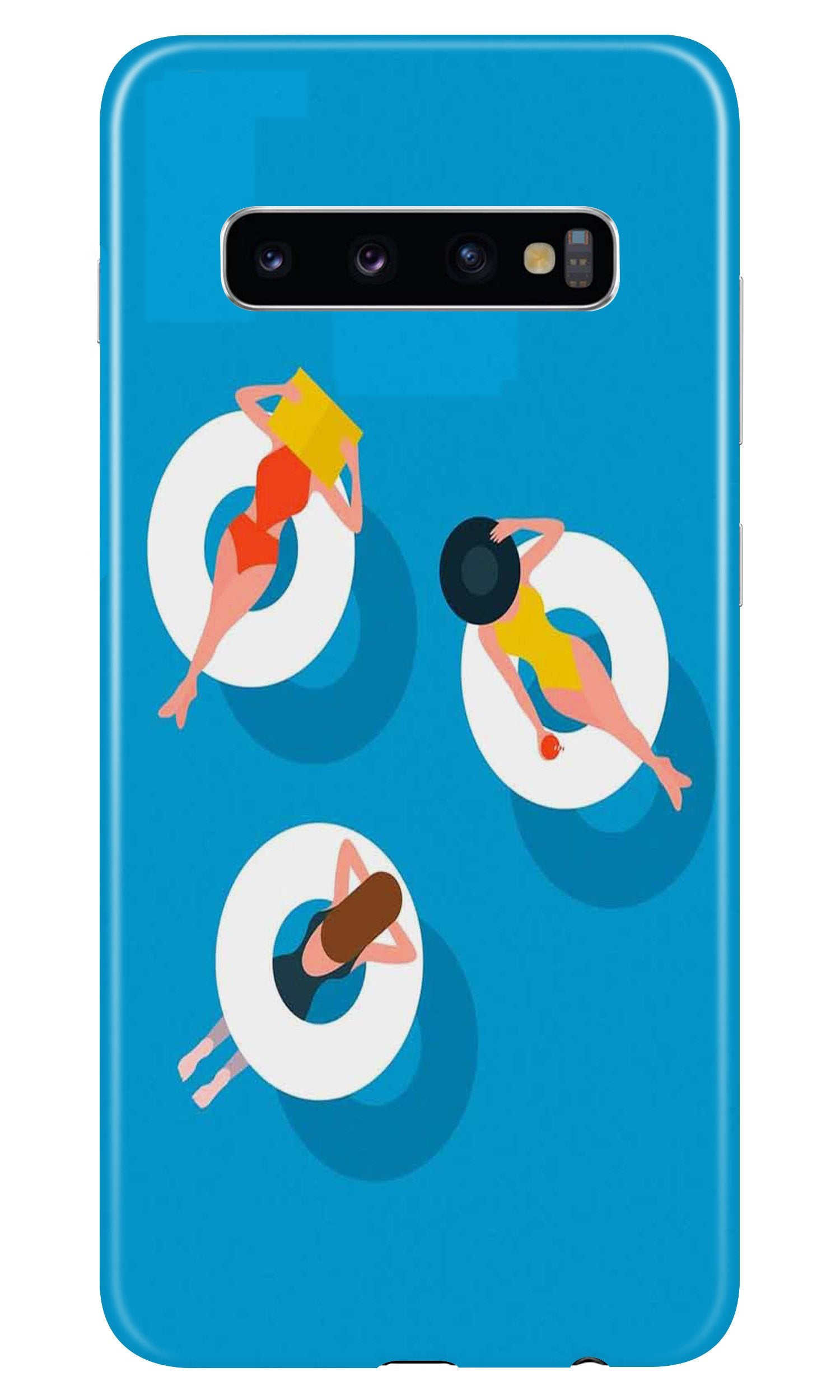 Girlish Mobile Back Case for Samsung Galaxy S10  (Design - 306)