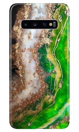 Marble Texture Mobile Back Case for Samsung Galaxy S10(Design - 307)