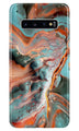 Marble Texture Mobile Back Case for Samsung Galaxy S10 Plus  (Design - 309)