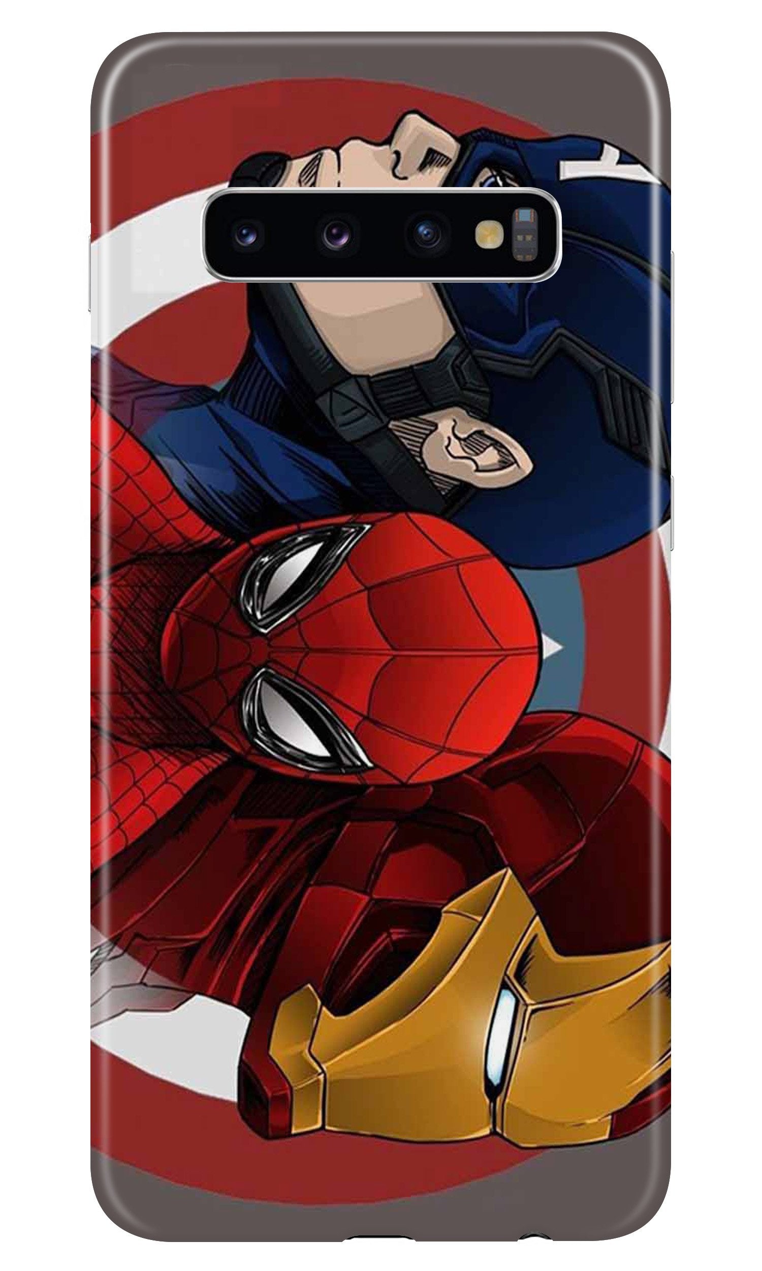 Superhero Mobile Back Case for Samsung Galaxy S10  (Design - 311)